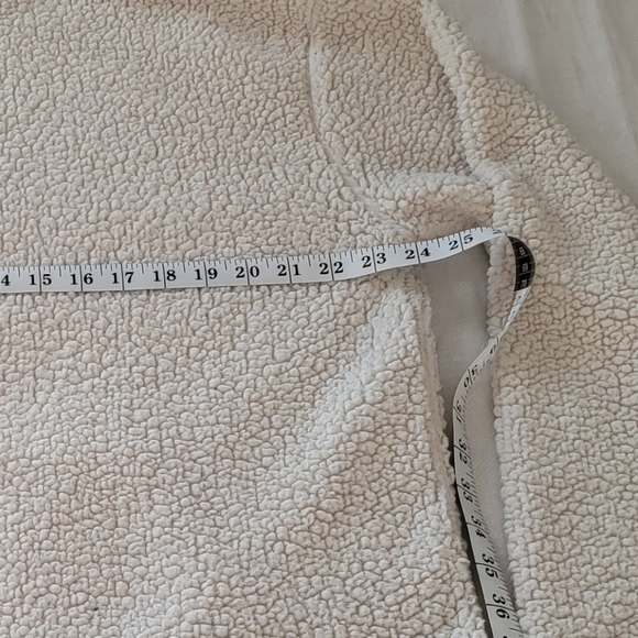 DONATED No Boundaries White Fleece Quarter Zip Shirt - Picture 8 of 8